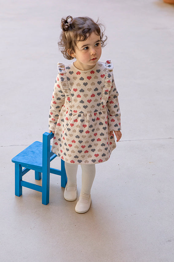 Babybol girls everyday heart dress
