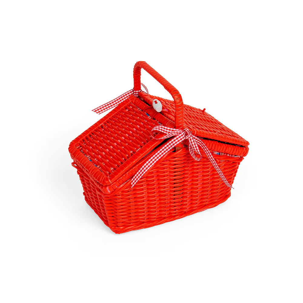 Big Jigs Picnic Basket Kids Tea Set
