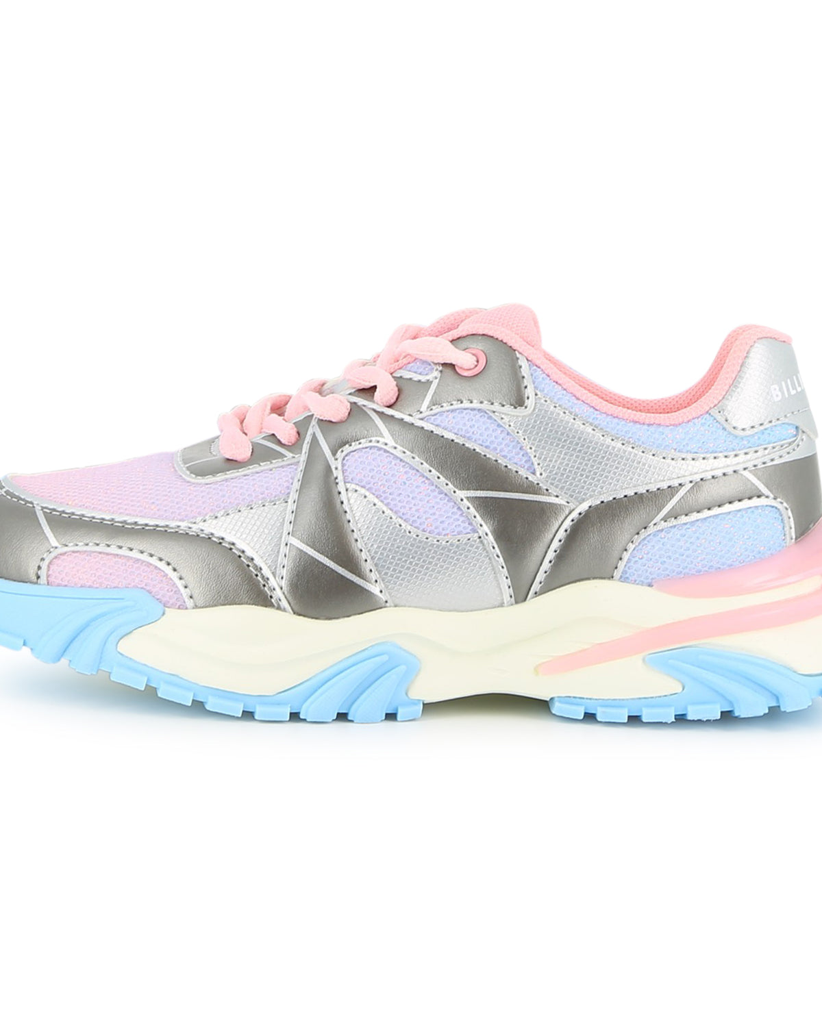 Billieblush girls multicolour chunky trainers opposite side view
