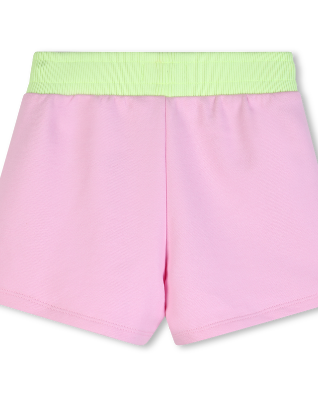 Billieblush girls pink shorts back view