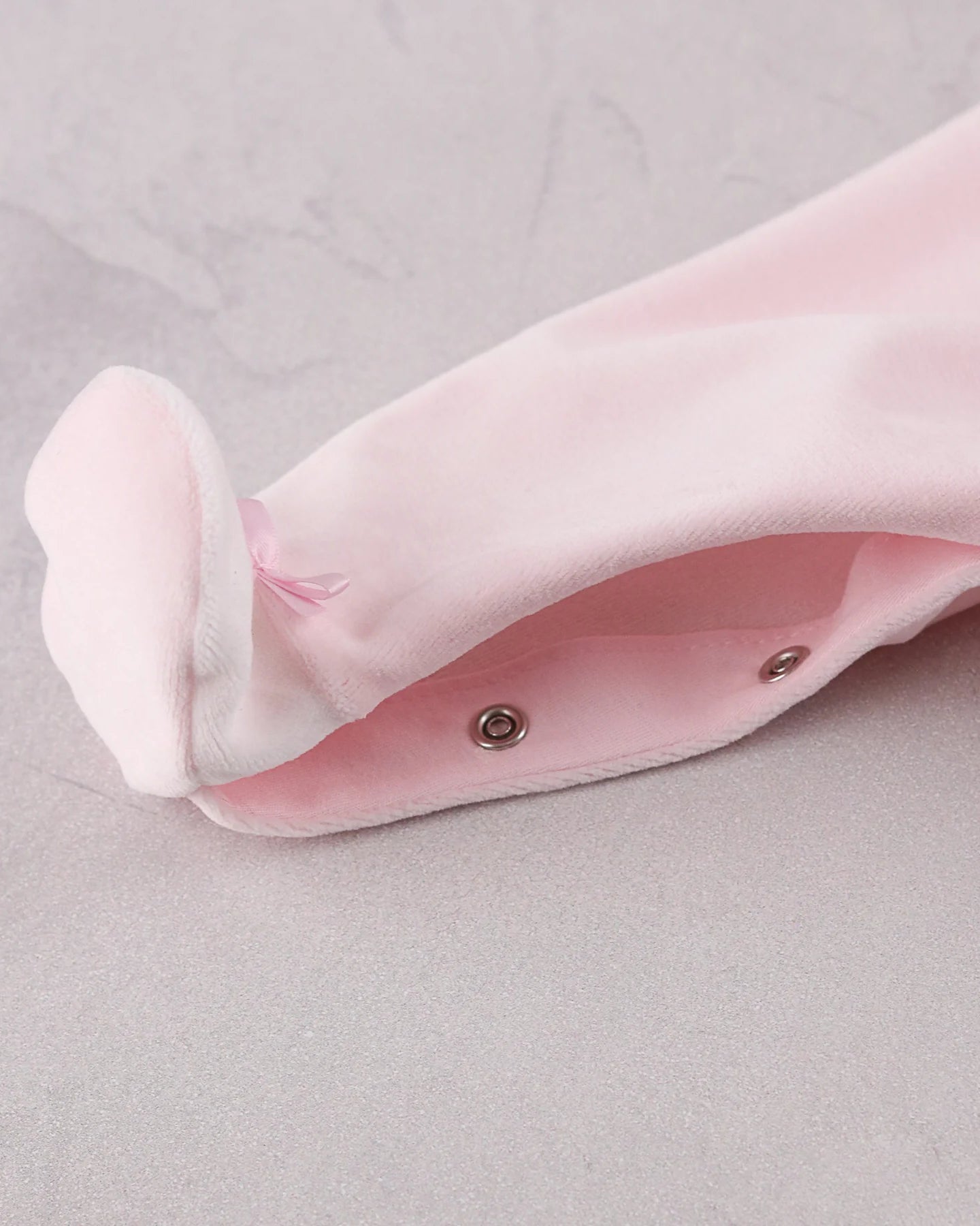 Emile et Rose Maddy baby girls pink romper babygrow sleeve cuff detail