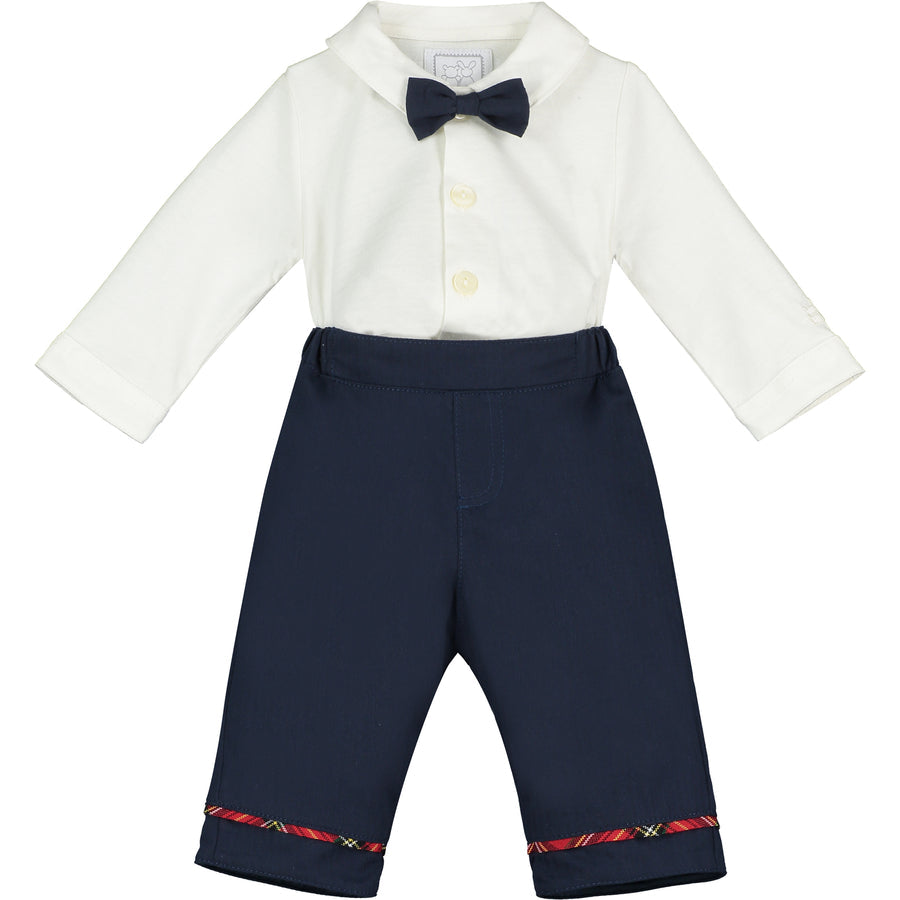 Emile et Rose Boys Campbell Tartan Trouser Set