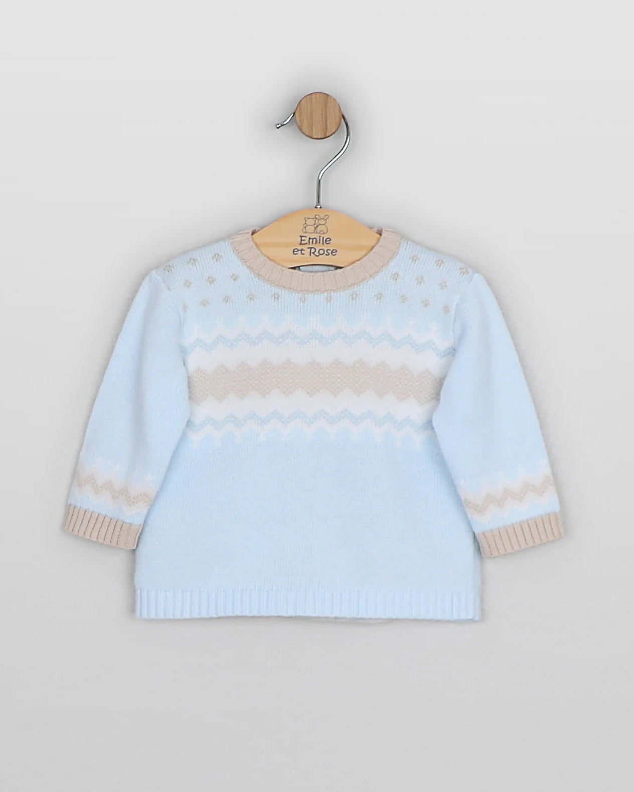 Emile et Rose Martin baby boys knitted jumper