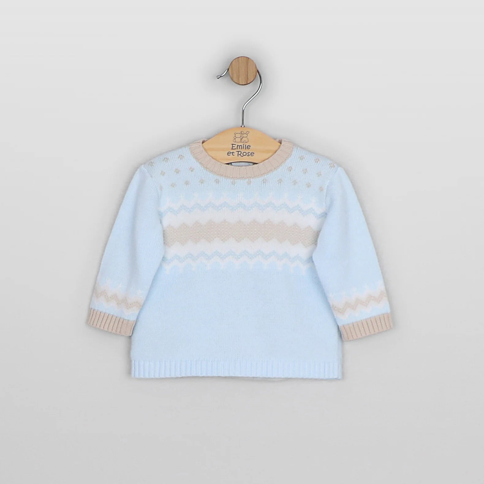 Emile et Rose Martin baby boys knitted jumper