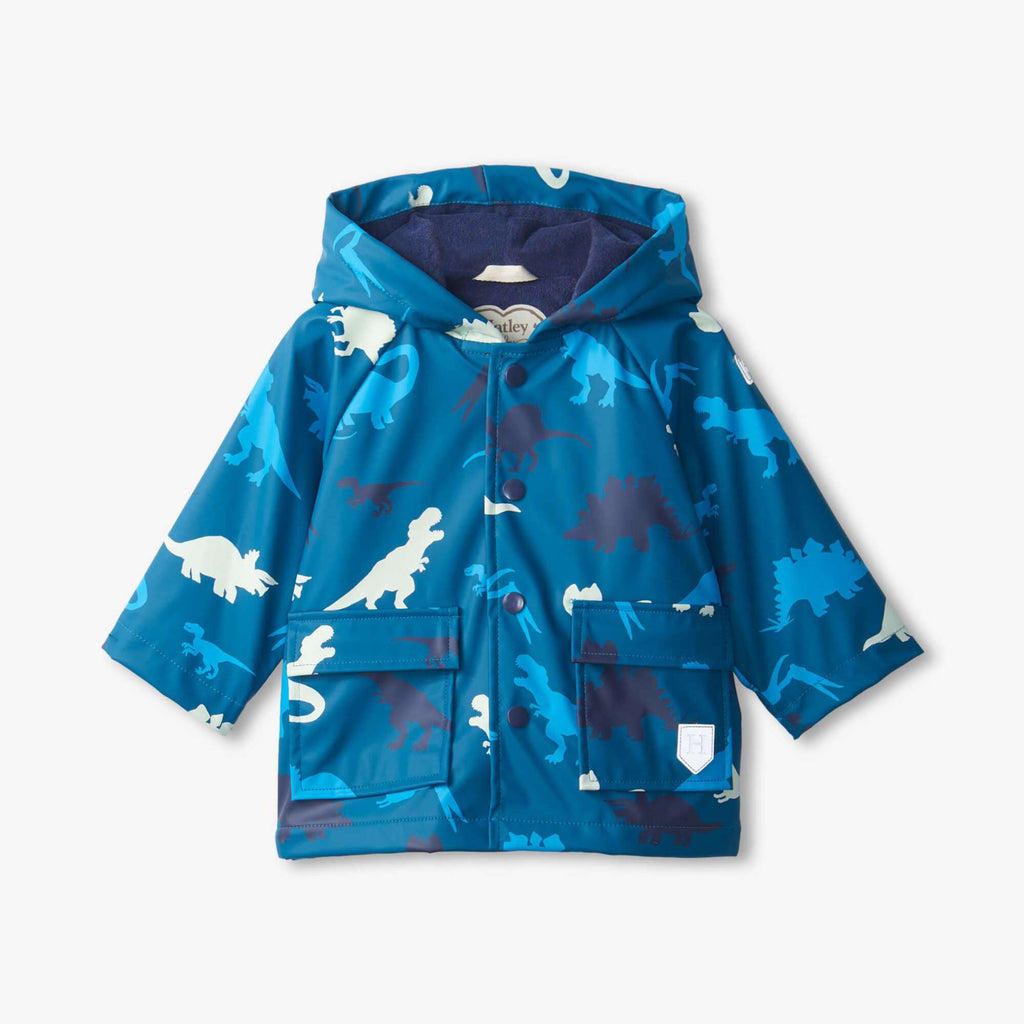 Hatley Baby Real Dinos Colour Changing Raincoat