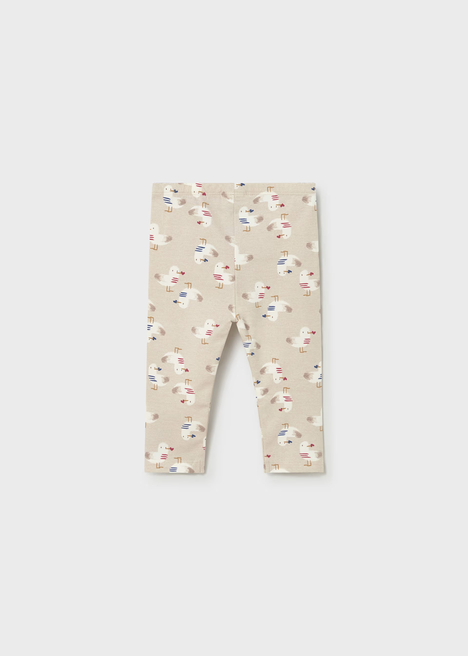 Mayoral girls printed seagull leggings front view
