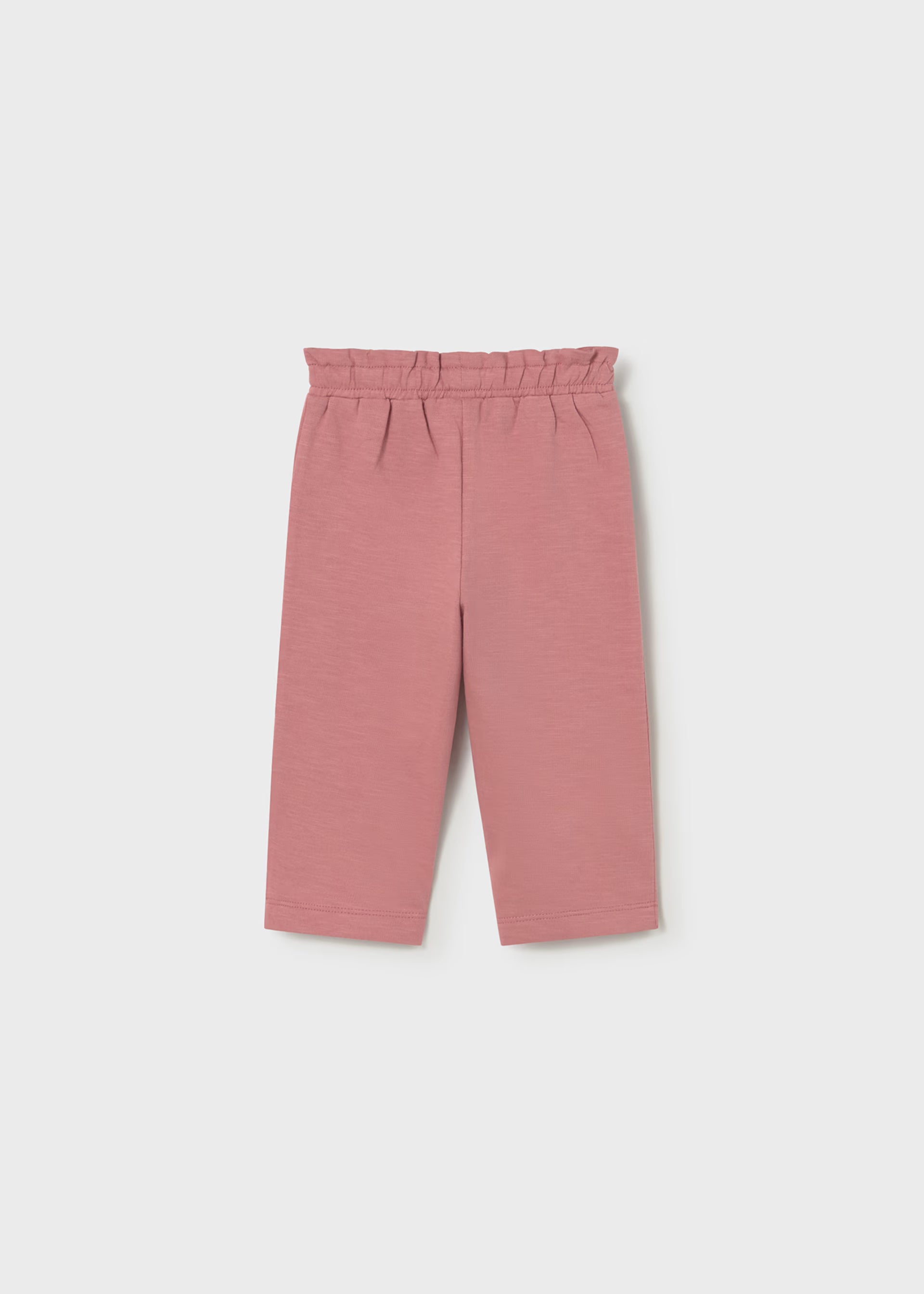 Mayoral girls blush pink joggers elastic waist detail