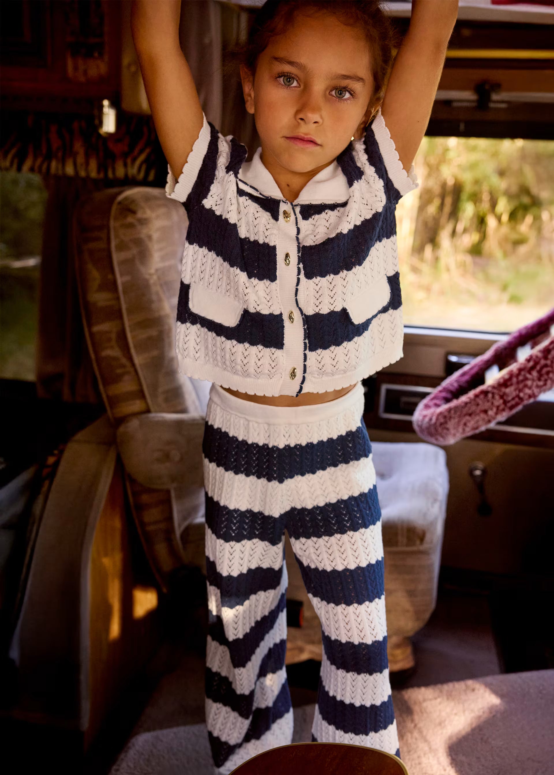 Mayoral girls two piece knitted outfit set Ireland