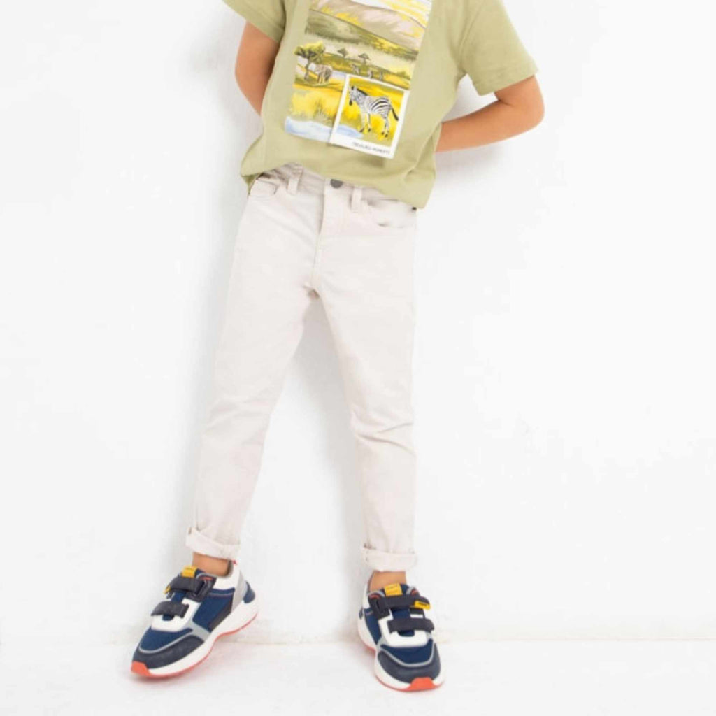 Mayoral Boys Stone Slim Fit Trousers