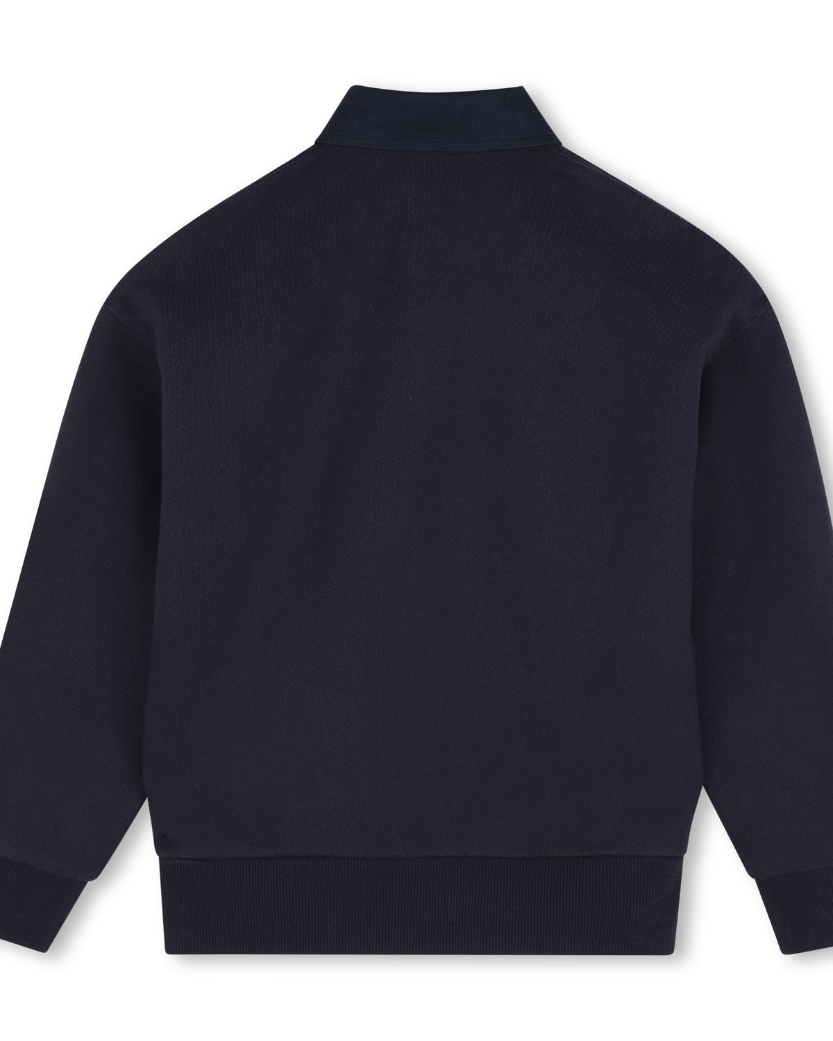 Timberland boys navy cotton sweatshirt back view