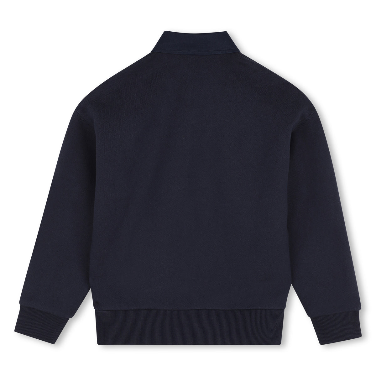 Timberland boys navy cotton sweatshirt back view