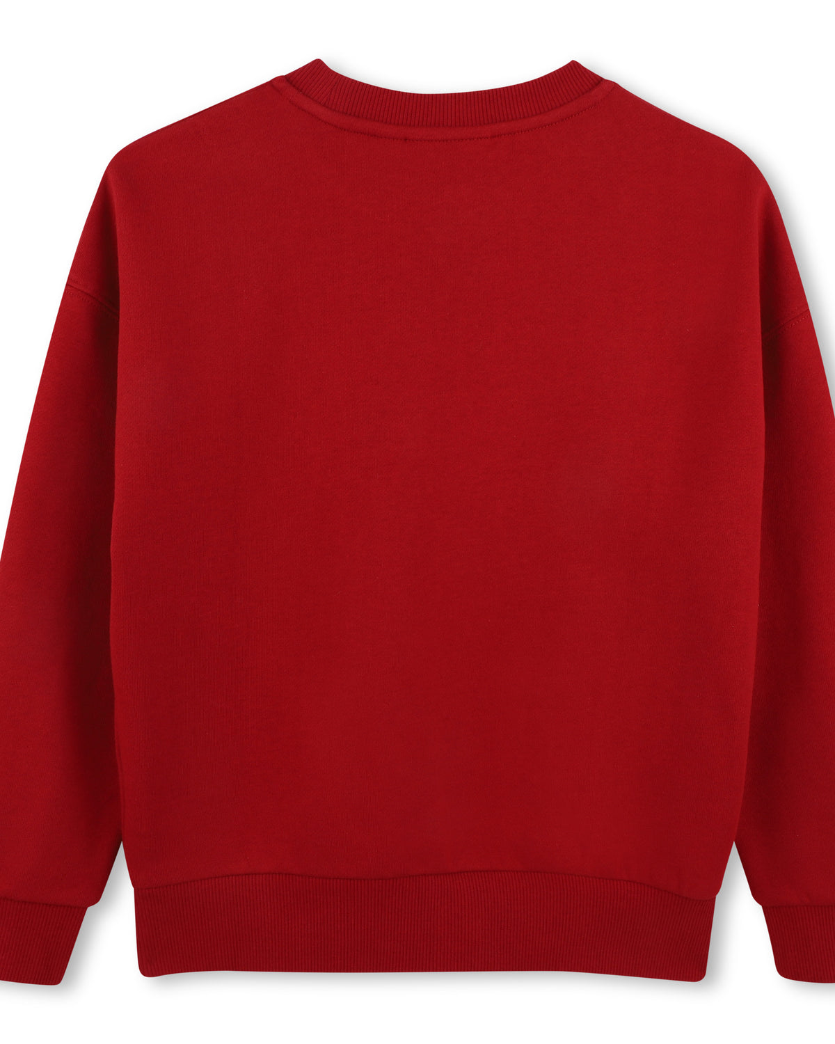 Timberland boys Acerola red sweatshirt back view