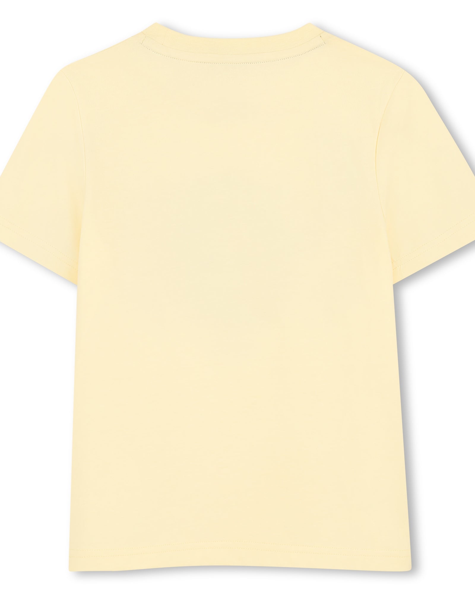 Timberland boys yellow Timberland T-shirt back view