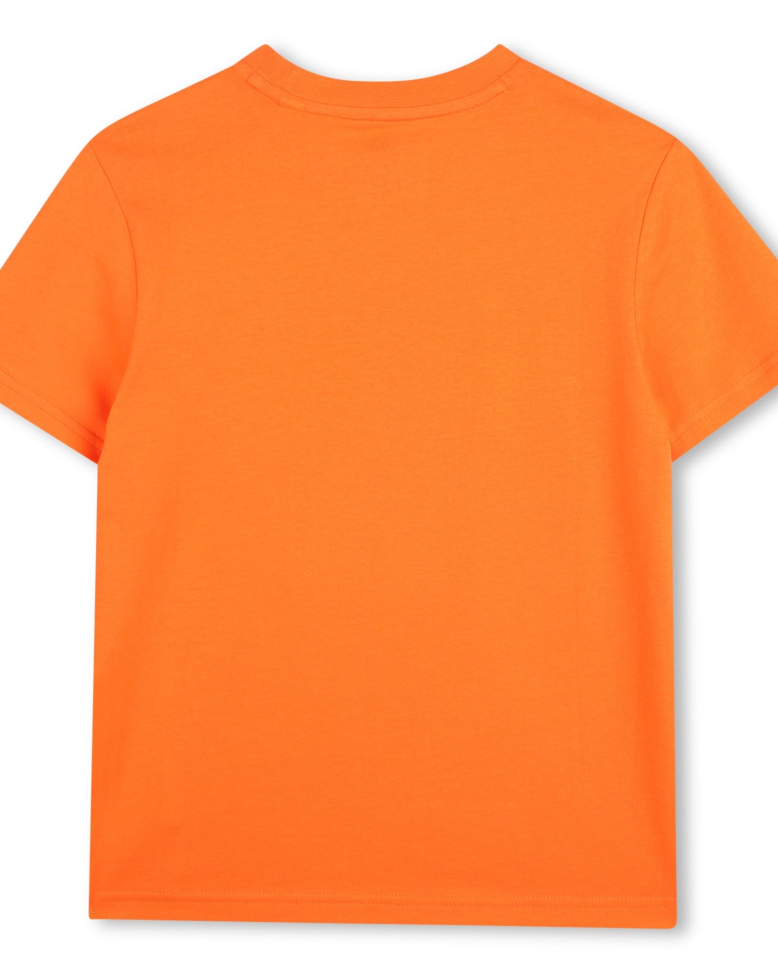 Timberland boys orange cotton T-shirt back view