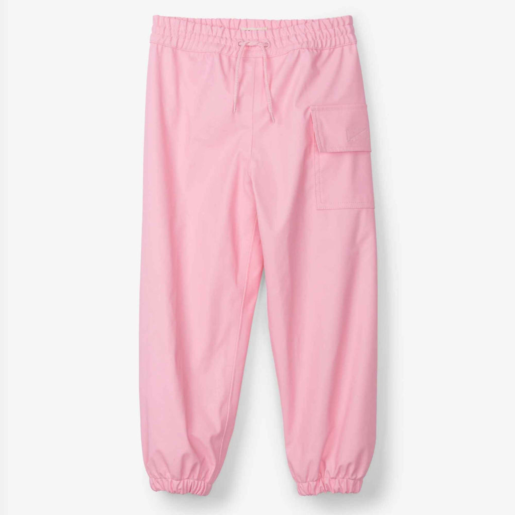 Hatley Classic Pink Girls Waterproof Splash Pants