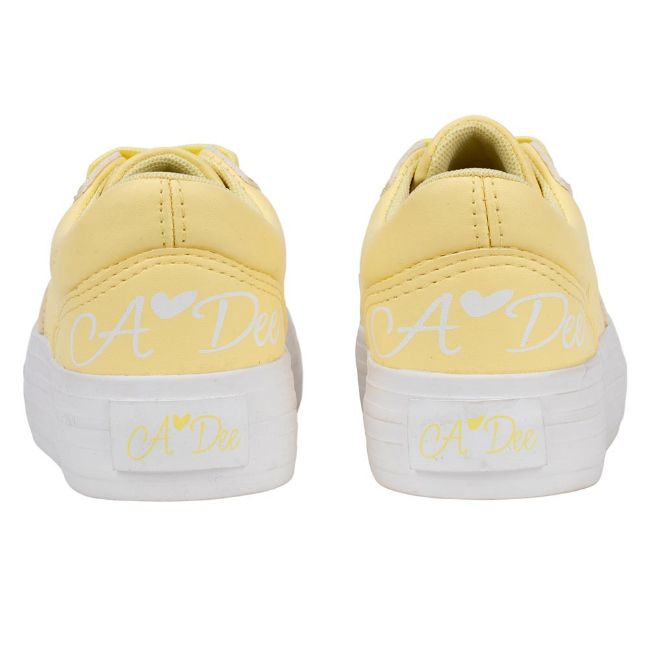 A Dee Girls Patty Lemon Platform Trainers From The Back