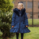 A Dee Serena Navy Girls School Coat
