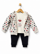 Babybol girls Love You More tracksuit set