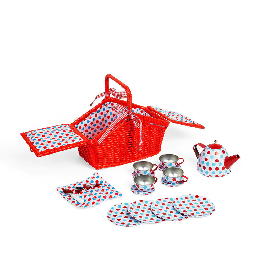 Big Jigs Picnic Basket Children's Tea Set