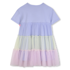 Billieblush girls pastel tiered dress back view tulle skirt