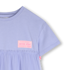 Billieblush girls t shirt style dress bodice detail logo patch