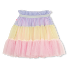 Billieblush girls ombre skirt back view with pretty layered tulle