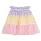 Billieblush girls ombre tulle skirt pastel layers front view