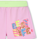 Billieblush girls pink shorts elastic waistband detail