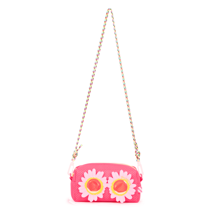 Billieblush girls crossbody bag pink rope strap full length