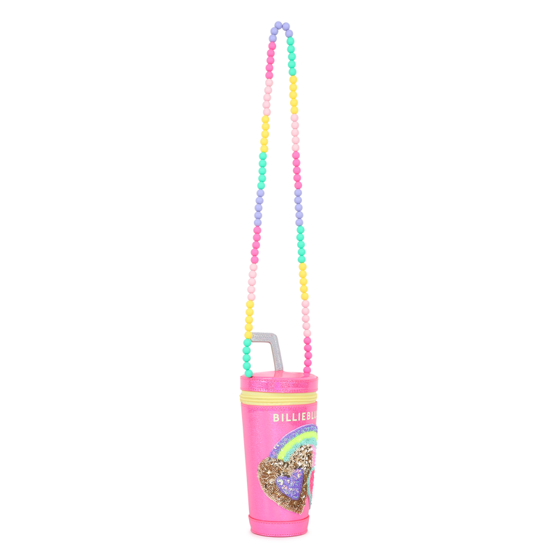 Billieblush girls milkshake crossbody bag multicolour beaded strap full length