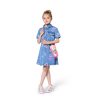 Billieblush girls pink milkshake bag worn crossbody outfit styling