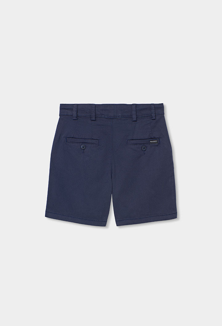 Boboli boys navy Bermuda shorts back view