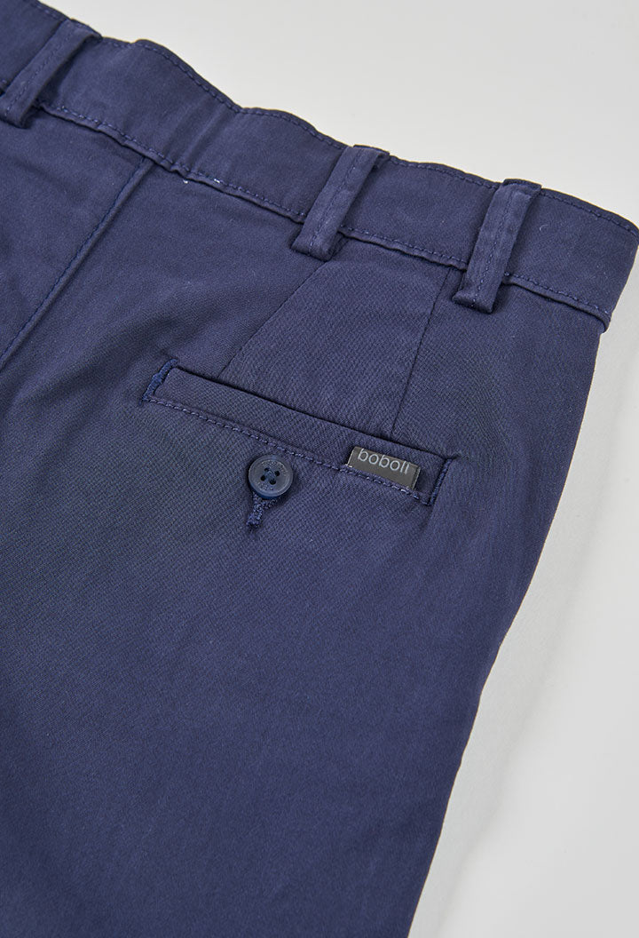 Boboli boys smart navy shorts outfit styling