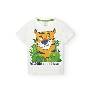 Boboli Boys Tiger T-shirt  3 Piece Outfit Set