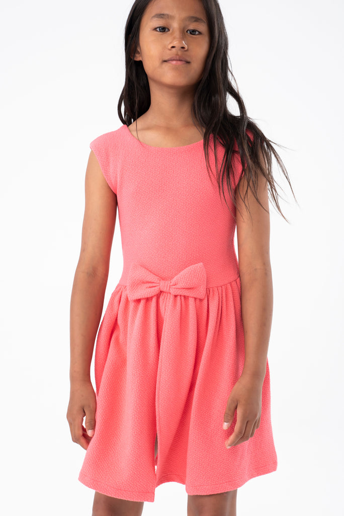 Boboli Girls Pink Dress With Shorts
