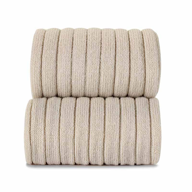 Condor beige ribbed cotton tights for girls