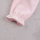  Emile et Rose Maddy baby girls pink babygrow sleeve cuff detail