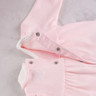 Emile et Rose Matilda pink baby girls romper back popper fastening detail