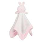 Emile et Rose Gemin bunny baby girls comforter gift idea in soft pale pink velour