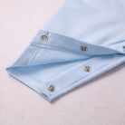 Emile et Rose baby boys babygrow leg popper opening detail