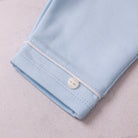 Emile et Rose blue baby boys trousers cute cuff detail