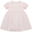Emile et Rose pink baby dress back view full skirt
