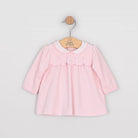 Emile et Rose Michelle pale pink baby girls velour outfit set 