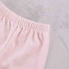 Detail of elastic waistband on the Emile et Rose Michelle baby girls outfit