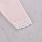  Close-up of the crochet lace sleeve detal on the Emile et Rose Millie dress