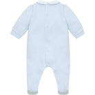 Emile et Rose baby boys blue babygrow back view