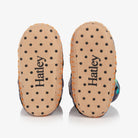 Hatley Boys Monster Trucks Fleece PJ Slippers