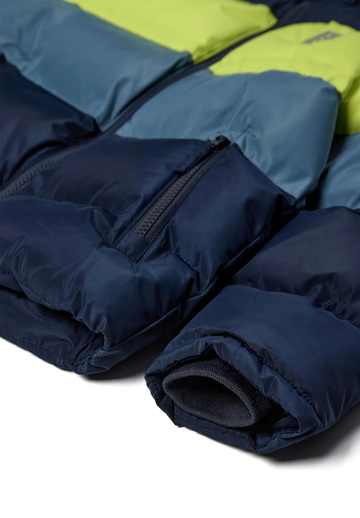 LEGO Wear padded winter jacket for boys — sleeve and cuff detail