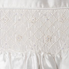 Little Larks Maggie Ivory Sleeveless Ceremonial Dress With Pearl Flowers