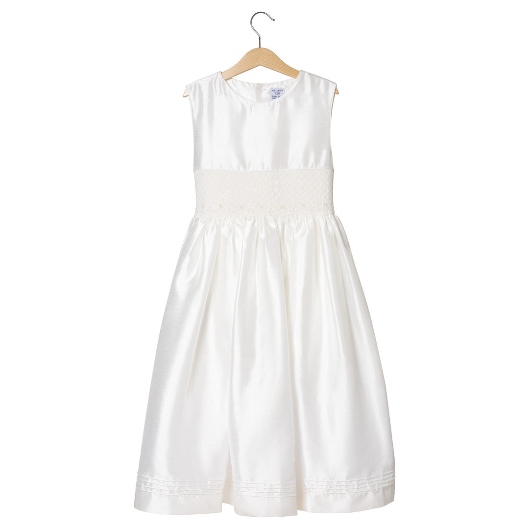 Little Larks Maggie Ivory Sleeveless Ceremonial Dress